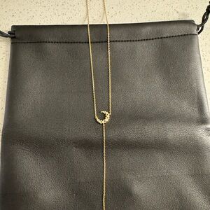 Chic moon star adjustable necklace